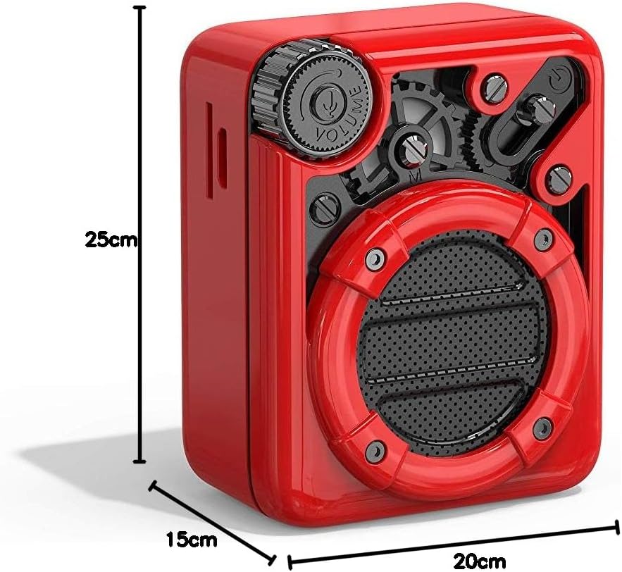 Divoom Espresso Bluetooth Speaker - Red