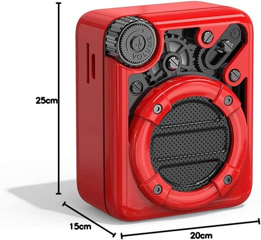 Divoom Espresso Bluetooth Speaker - Red