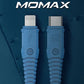 Momax Tough-Link Lightning to Type C Cable 1.2m (Blue)