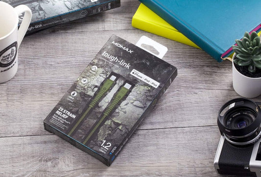 Momax Tough-Link Lightning to Type C Cable 1.2m (Green)