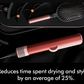 Dyson Airstrait Straightener & Dryer - Strawberry Bronze / Blush Pink