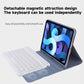 Smart iPad A16 (2025) / 10th Gen (2022) Case with Detachable Bluetooth Keyboard - Lake Blue