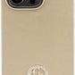 Guess 4G Diamond Smooth Case for iPhone 15 6.1" - Gold