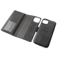 Hanman 2 in 1 Detachable Wallet Case - iPhone 15 Pro 6.1" - Black