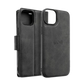 Hanman 2 in 1 Detachable Wallet Case - iPhone 16 Pro Max 6.9" - Black