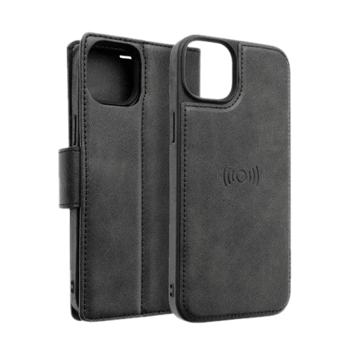 Hanman 2 in 1 Detachable Wallet Case - iPhone 16 Pro Max 6.9" - Black