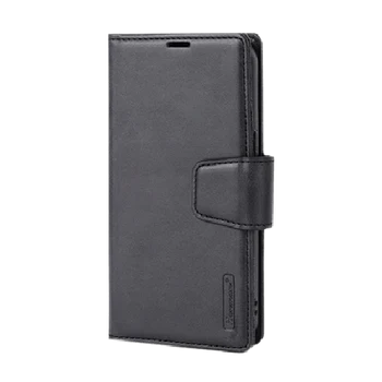 Hanman 2 in 1 Detachable Wallet Case for Samsung Galaxy S26 - Black