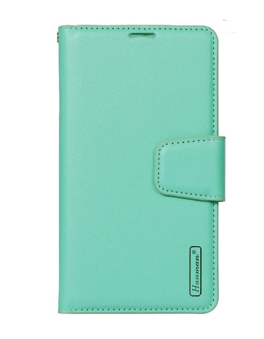 Hanman Diary TPU Book Case for Samsung Galaxy S26 Ultra - Mint