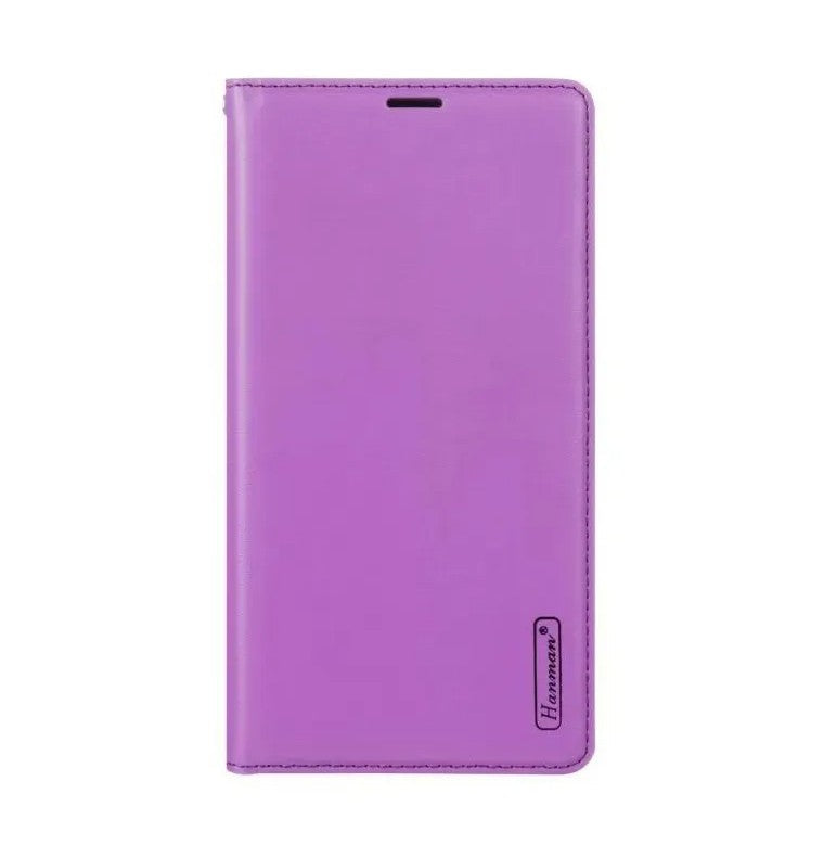 Hanman Diary TPU Book Case for Samsung Galaxy S26 - Purple
