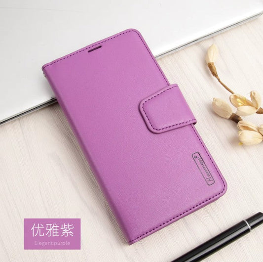 Hanman Diary TPU Book Case for Samsung Galaxy S26 - Purple