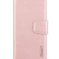 Hanman Diary TPU Book Case for Samsung Galaxy S26 Ultra - Rose Gold
