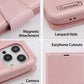 Hanman Diary TPU Book Case for Samsung Galaxy S26 - Rose Gold