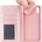 Hanman Diary TPU Book Case for Samsung Galaxy S26 Ultra - Rose Gold