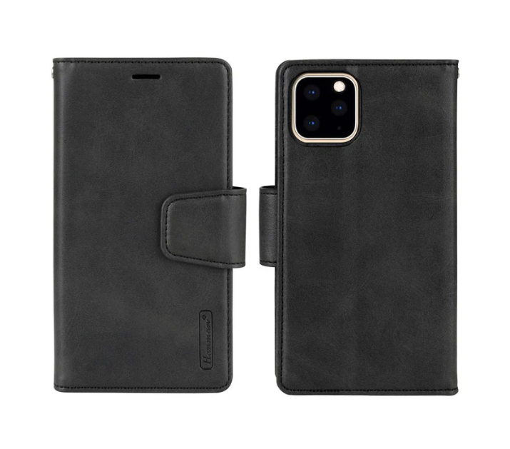 Hanman MagSafe Card Holder Case - iPhone 16 Plus 6.7'' - BLACK