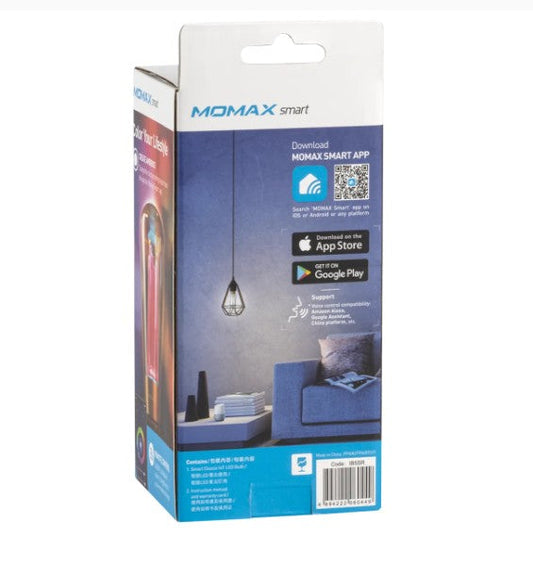 Momax Smart Fancy IoT LED Bulb (RGB COLOR)