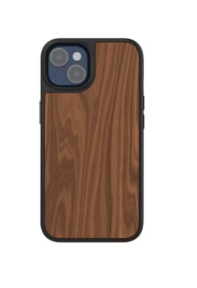 3SIXT IMPACT ZERO BLACK for iPHONE 13 (6.1') - WALNUT