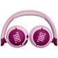 JBL Junior 320BT Wireless On-Ear Kids Headphones - Purple (Australia Stock)