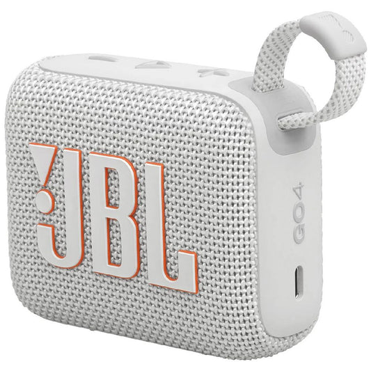 JBL Go 4 Mini Portable  Bluetooth Speaker - White (Australia Stock)