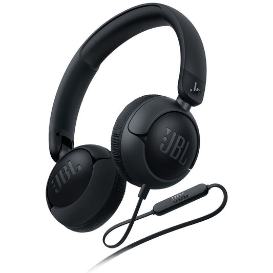 JBL Junior 320 Wired On-Ear Kids Headphones - Black (Australia Stock)