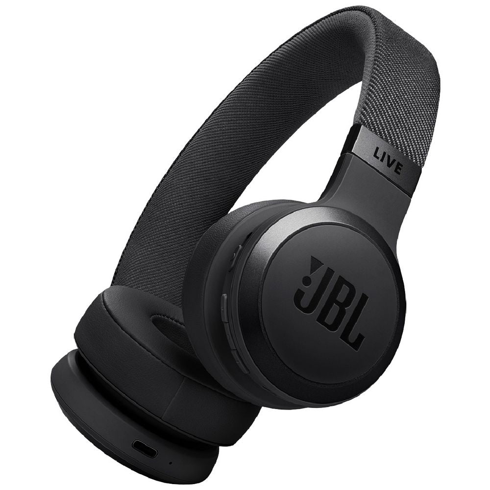 JBL Live 670 true Adaptive Noise Cancelling Wireless On-Ear Headphones - Black (Australia Stock)
