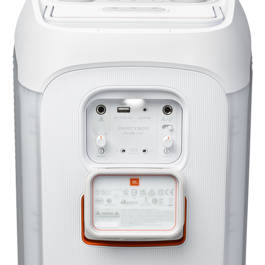 JBL PartyBox Club 120 Portable Party Speaker - White (Australia Stock)