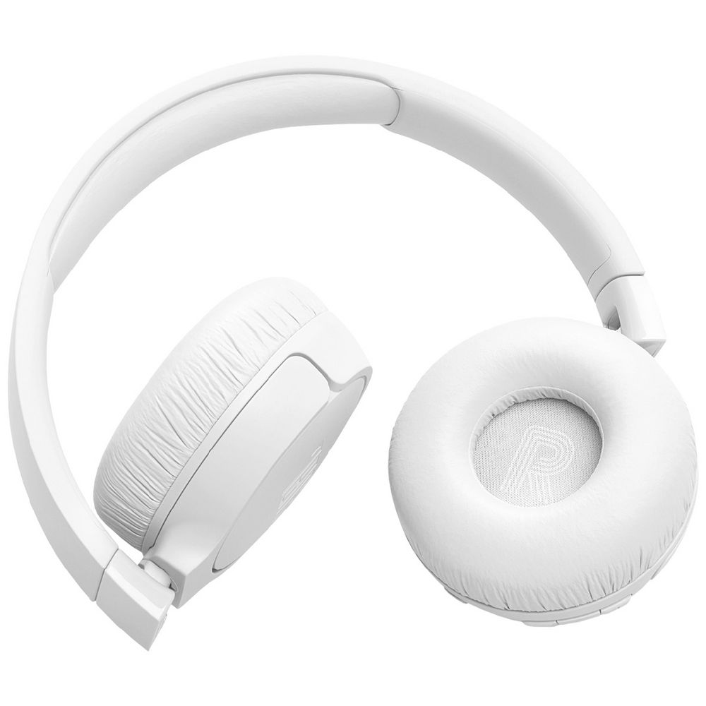 JBL Tune 670 Adaptive Noise Cancelling Wireless On-Ear Earphones - White (Australia Stock)