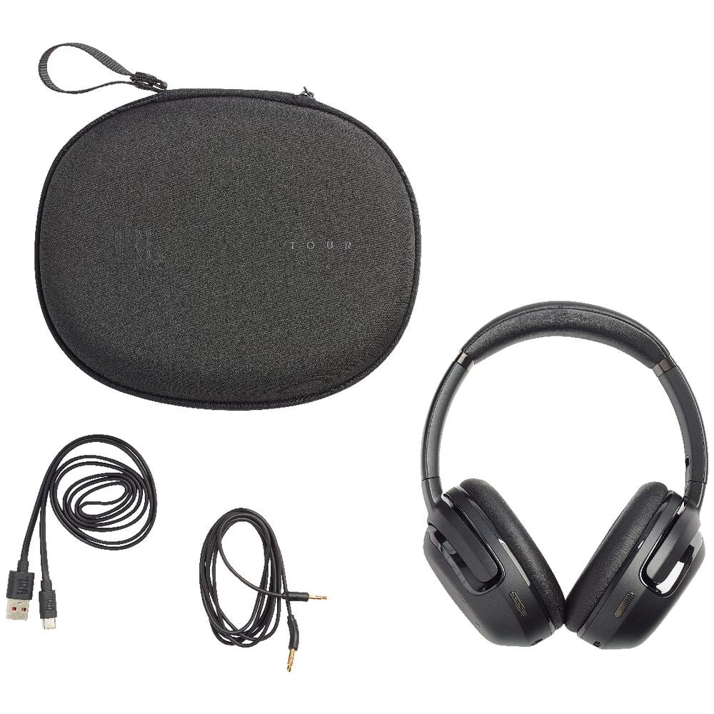 JBL Tour One M2 True Wireless Over-Ear Noise Cancelling Headphones - Black (Australia Stock)