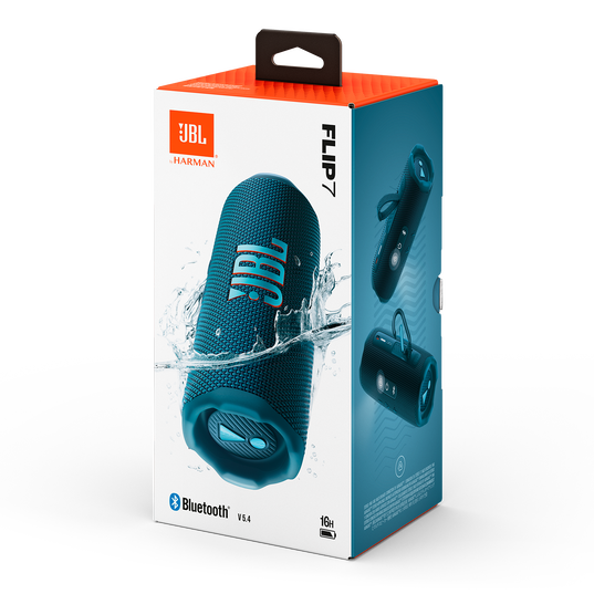 JBL Flip 7 Portable Bluetooth Speaker - Blue (Australia Stock)