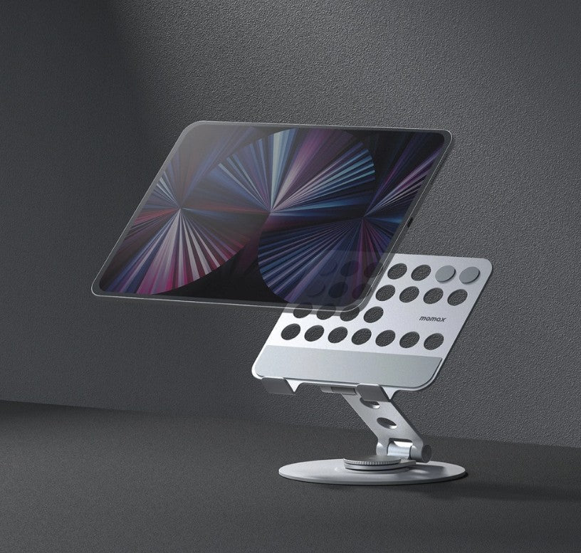 Momax Fold Stand Mila Rotatablet Tablet Stand (Silver)