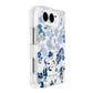 Kate Spade Flowerbed Blue MagSafe Case for iPhone Duo 2026 - Clear / Blue