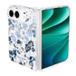 Kate Spade Flowerbed Blue MagSafe Case for iPhone Duo 2026 - Clear / Blue