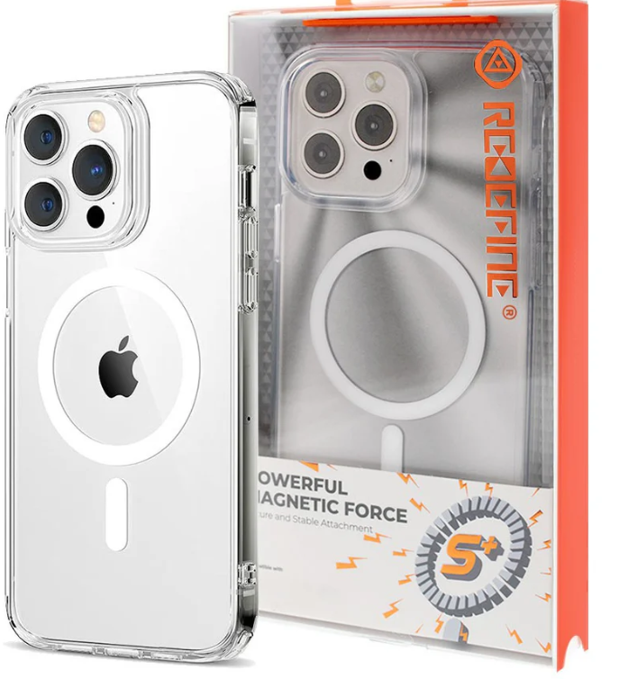 Acrylic TPU Hybrid MagSafe Case for Apple iPhone 16 - Clear