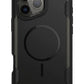 MaxGuard Dual-Layer MagSafe Case with Camera Ring Kickstand for iPhone 17 - Black