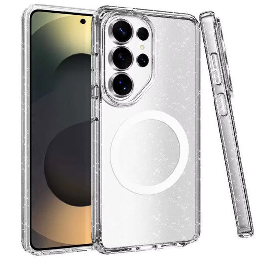 Gemshell Glitter Case for Samsung Galaxy S26 Ultra - Silver