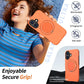 MaxGuard Spin Grip MagSafe Case for Apple iPhone 17 - Orange