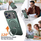 MaxGuard Spin Grip MagSafe Case for Apple iPhone 17 Pro Max - Green