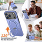 MaxGuard Spin Grip MagSafe Case for Apple iPhone 17 Pro - Purple