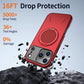 MaxGuard Spin Grip MagSafe Case for Apple iPhone 17 Pro - Red