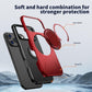 MaxGuard Spin Grip MagSafe Case for Apple iPhone 17 Pro - Red