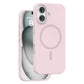 MaxGuard Liquid Silicone MagSafe Case for iPhone 17 - Pink