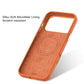 MaxGuard Liquid Silicone MagSafe Case for iPhone 17 Pro - Orange