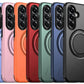 MaxGuard Spin Grip MagSafe Case for Samsung Galaxy S26 FE - Navy