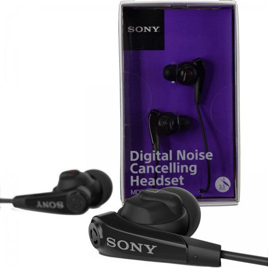 Original Sony Digital Noise Cancelling earphone BLACK, MDR-NC31EM