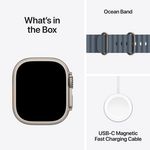 Apple Watch Ultra 3 GPS + Cellular 49mm Natural Ocean Band [MEWH4X/A] - (Australia Stock)