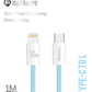 MaxGuard PD30W Charge & Sync Cable for Type C to Lightning 1M [ML01BLU] - Blue