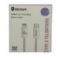 MaxGuard PD30W Charge & Sync Cable for Type C to Lightning 1M [ML01PNK] - Pink
