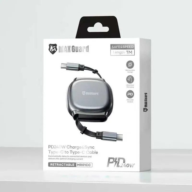 Maxguard 1m 240W Type-C to C Cable [MR01CC]