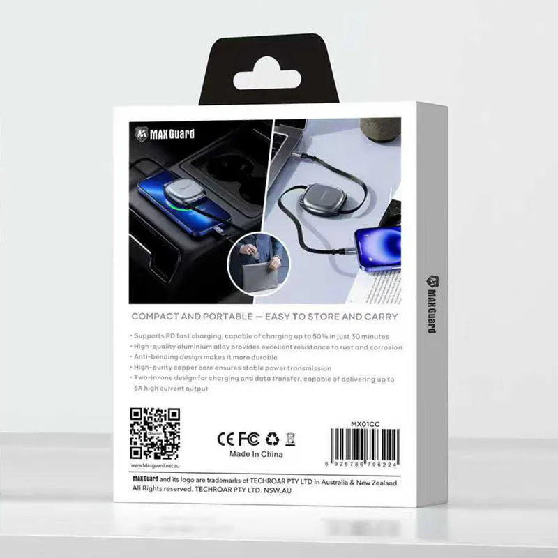 Maxguard 1m 240W Type-C to C Cable [MR01CC]