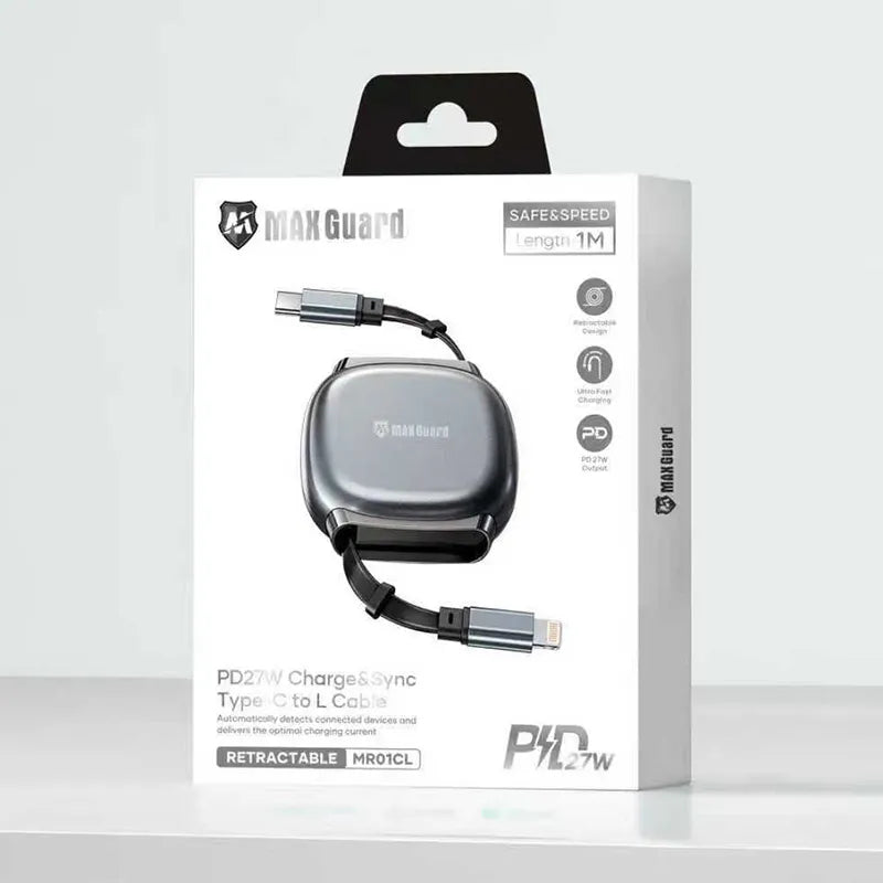 Maxguard 1m 27W Type-C to Lightning Cable [MR01CL]
