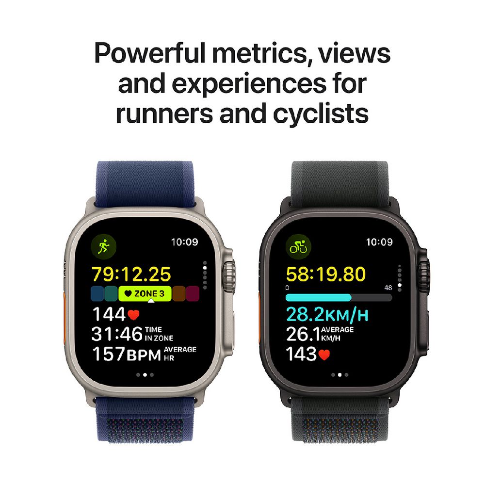 Apple Watch Ultra 2 GPS + Cellular 49mm Black Titanium Case / Trail Loop [S/M] - MX4U3ZPA